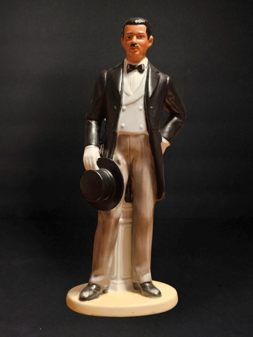 Vintage Homco "My William" Porcelain Figurine #1479 Groom Tuxedo Top Hat